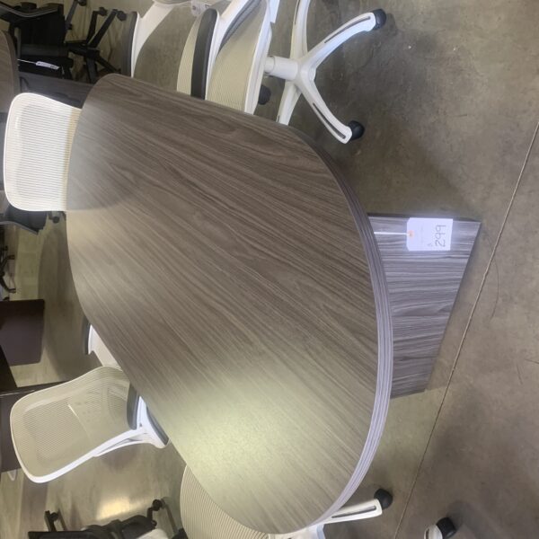 OSP SLATE GRAY 6′ OVAL CONFERENCE TABLE Pearce Office Furniture
